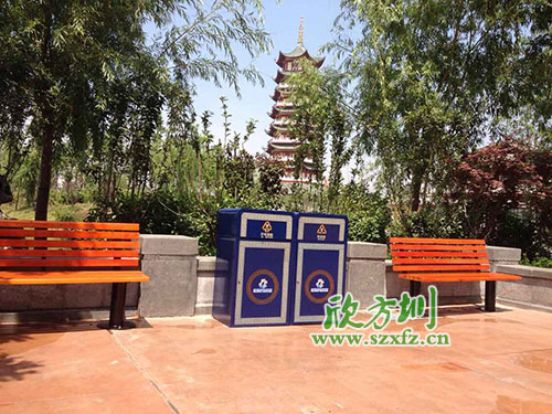 戶外分類彩繪垃圾桶什么品牌好？欣方圳為您推薦