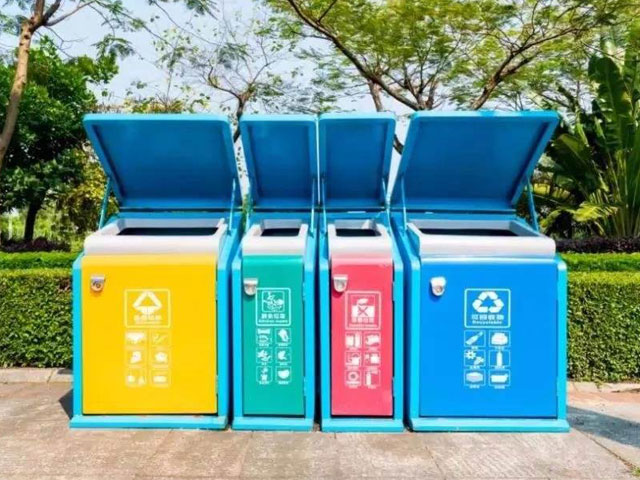 垃圾強制分類的垃圾桶的商機