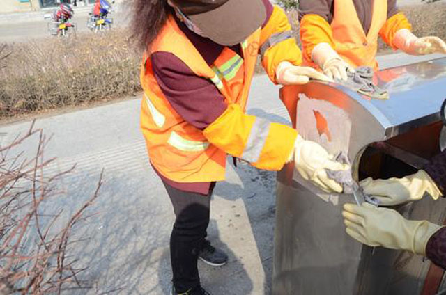 預(yù)防果皮箱小廣告