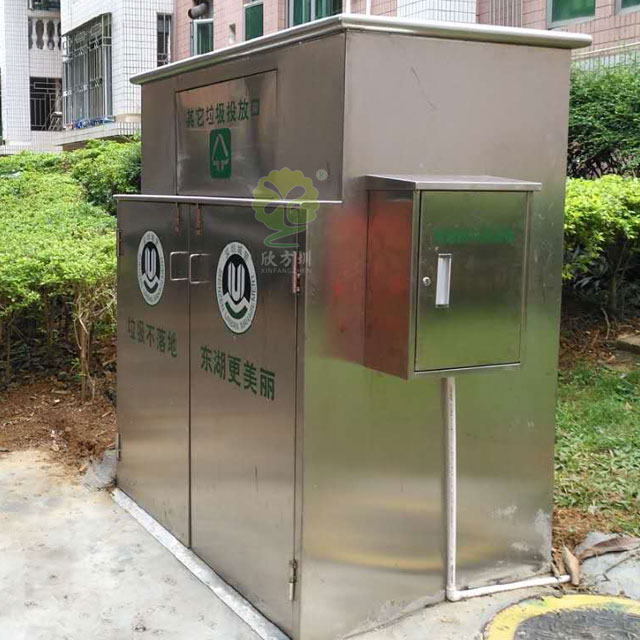 不銹鋼大容量垃圾箱