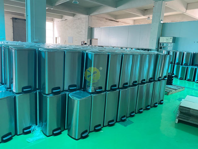 室內家庭90升三分類垃圾箱