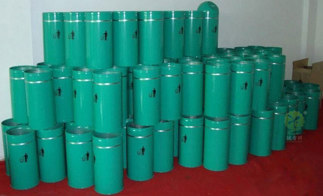 農(nóng)行專用鋼制垃圾桶