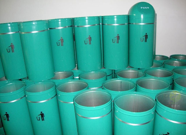 農(nóng)行專用鋼制垃圾桶