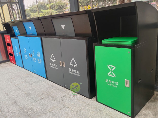 深圳垃圾分類投放點推進“無廢城市”建設試點