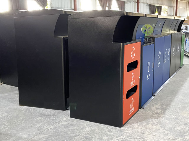 2020深圳市政指定款玻金塑紙垃圾分類箱