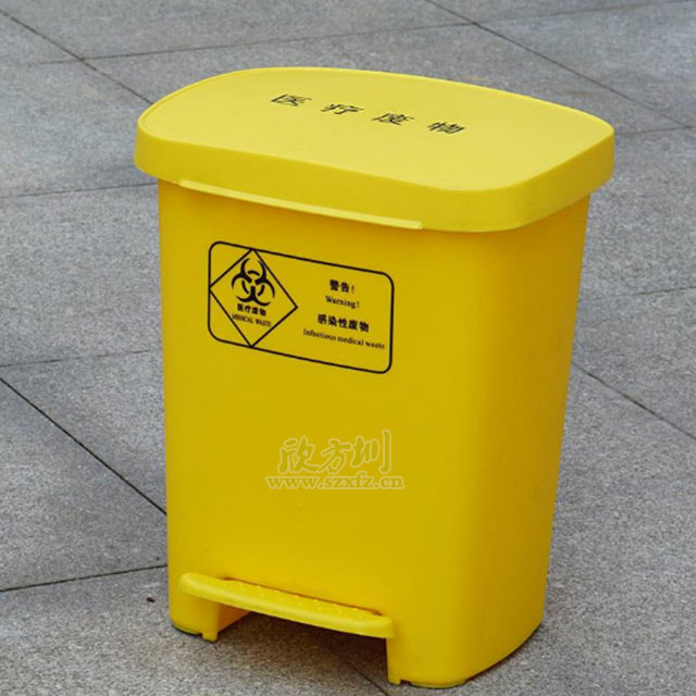 醫(yī)療廢物塑料垃圾桶