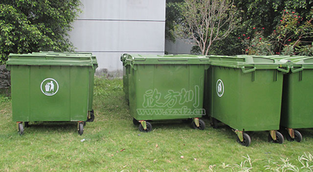 掛靠式塑料垃圾桶